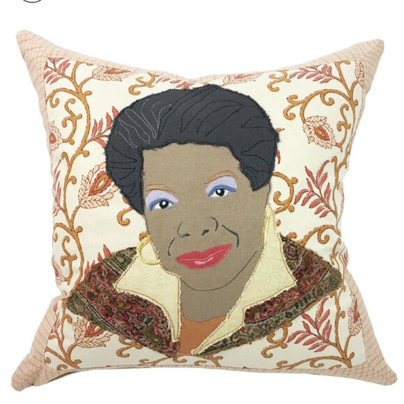 Sarah Wiley Art Maya Angelou Pillow - Picture 1 of 10